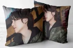 BTS ファブリッククッションカバー 45×45 グク ジョングク - メルカリ