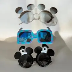 ディズニーミッキーサングラス　3セット
