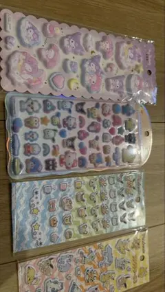 サンリオコットンパフューシール クロミ マイメロ ポケモンセリア セット 4枚