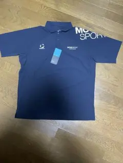 新品未使用タグ付き MOVE SPORT ポロシャツ ネイビー XOのサムネイル