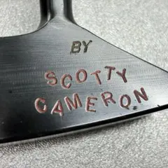 超希少美品 キャメロン・ブラックレザーグリップ 本革 ハンドクラフト