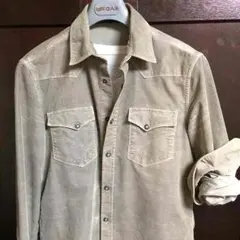 GAS ガス コーデュロイシャツ