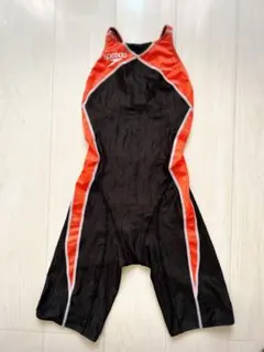 Speedo 競泳水着 レディース　黒/オレンジ