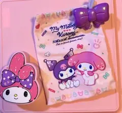 マイメロ　クロミ　ハッピーセット　巾着