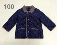 無印良品　中綿入りジャケット　100 キルティング　ジャンパー