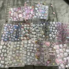 シール帳　完成品　ボンボンドロップシール 正規品 バインダー3個付き