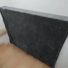 【※エコメルカリ便選択していただける方のみ！】毛布 グレー 約140x200cm