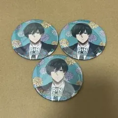 ブルーロック Flower Garden ホログラム缶バッジ 糸師凛 3個セット