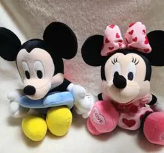 ミッキー ミニー ぬいぐるみ ペア売り