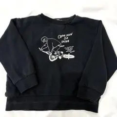 BREEZE パジャマ　トレーナー　ブラック　長袖