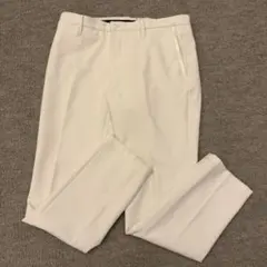 TFW49 パンツ 白 M〜L相当 ホワイト ダンボールニット 春夏 ドライ素材