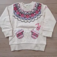 HOT BISCUITS 裏起毛トレーナー 100cm