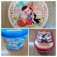 東京ディズニーランド 　クッキー缶　3個
