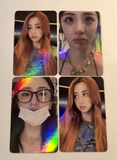 ホユンジン  Huh Yunjin  トレカ4枚セット ル　セラフィム ①2