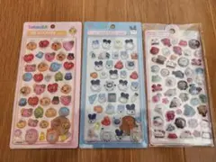 masa様　たまごっち3Dシール　 キャラクターシール 3パックセット
