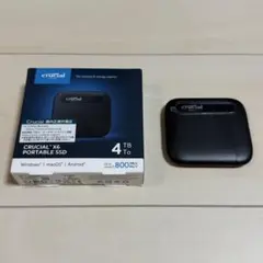 crucial ×6 PORTABLE SSD 4TBのサムネイル