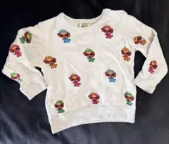 ヒステリックミニ ミニラ刺繍トレーナー 80