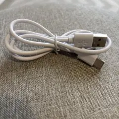 USB Type-C to USB-A ケーブル ホワイト