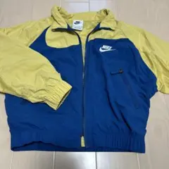 Nike フルジップジャケット 青・黄色