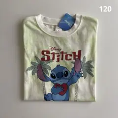 新品 (120) タイダイ柄 スティッチ Tシャツ Disney バースデイ