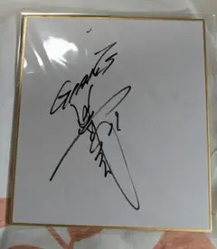 読売巨人軍 GIANTS 前田幸長さん直筆ミニサイン色紙