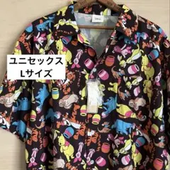 新品ディズニーくまのプーさん＆仲間たち アロハシャツユニセックスLサイズのサムネイル