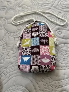 和柄　がま口ポシェット