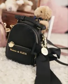 マイクロリボンリュックバッグ　メゾンドフルール