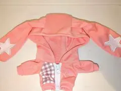 【20センチぬいぐるみ】着せ替え　うさ耳パーカー