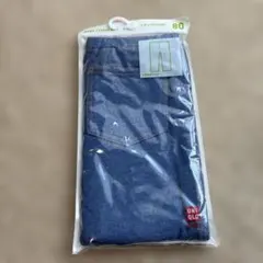 UNIQLO ベビー レギンス 80サイズ ブルー