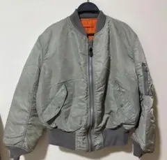 Alpha Industries MA-1ジャケット Lサイズ グレー