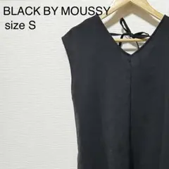 GWSALE BLACK BY MOUSSYブラック ノースリーブワンピースのサムネイル