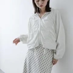 RISLEY リズレー レースブルゾン スプリング 薄手 春 夏 秋 アウター