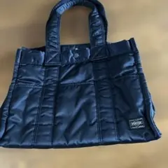 HEADPORTER ネイビー　トートバッグのサムネイル