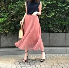 新品★Demi -Luxe BEAMS★オーガンジープリーツスカートのサムネイル