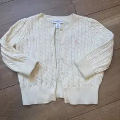 Ralph Lauren カーディガン 12M アイボリー