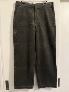 Uniqlo U - コーデュロイワイドフィットワークパンツ L