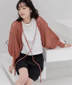 ローリーズファーム　ブークレメッシュボレロ　2way