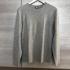 UNIQLO カシミア　グレー　M