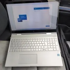 HP ENVY ノートPC 本体（画面割れあり）