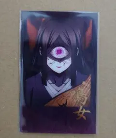 鬼滅の刃 DINING お楽しみくじ チェキ風ブロマイド 鳴女