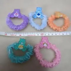 未使用　ケアベア　SHEIN　シュシュ　5個セット