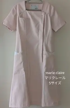 マリクレール　ナース服　ワンピース　アンファミエ　ナース　ピンク　Sサイズのサムネイル