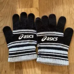 asics ニット手袋 滑り止め付き