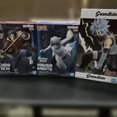 プライズフィギュア4点まとめ売りセット ドラゴンボールナルト呪術廻戦