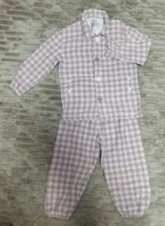 無印良品キッズパジャマ　100〜110女の子のサムネイル