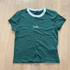 NIKE リンガーTシャツ グリーン Lサイズのサムネイル