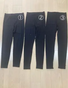 ユニクロ ヒートテックエクストラウォーム レギンス M/極暖 3点セット