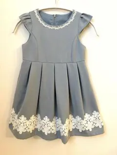 anyFAM キッズ服水色ワンピース120