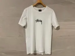 【送料無料】STUSSY T ホワイト ストックロゴ